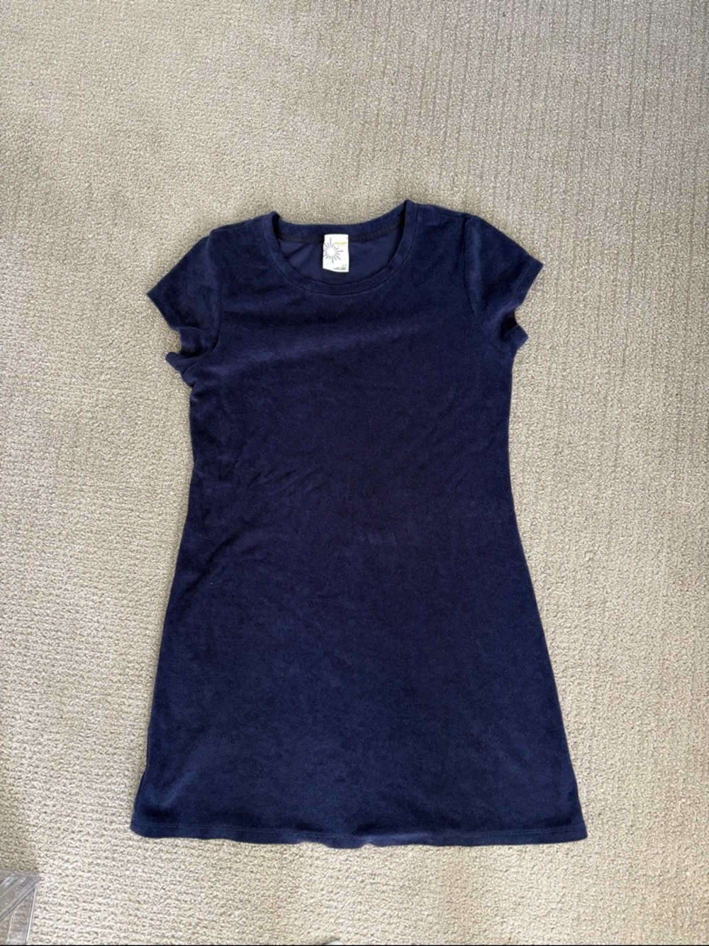 Offline by Aerie navy blue terry cloth shift dress! Size small.